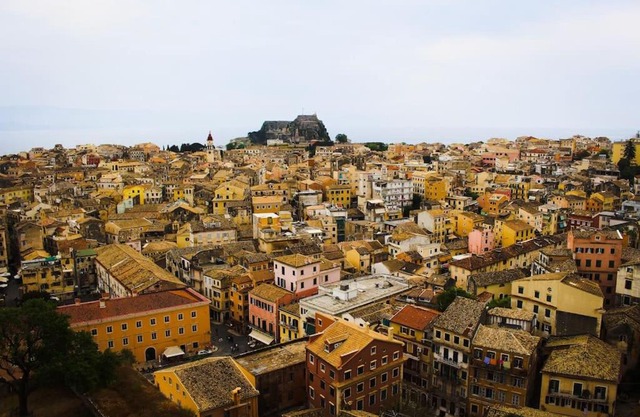 Corfu Downtown in Corfu