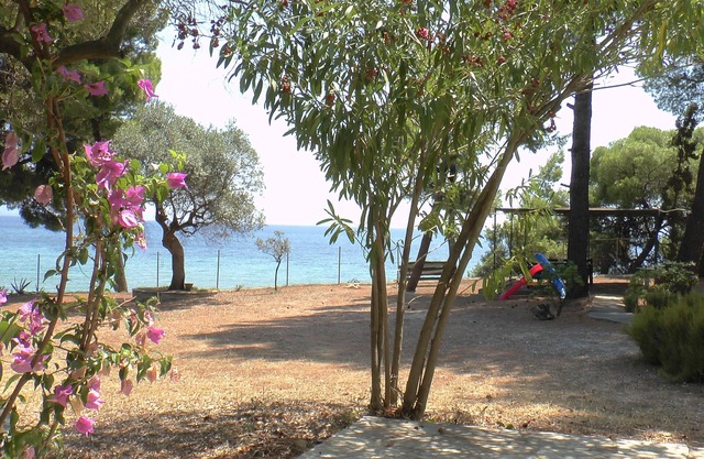 Private villa, entire house in Halkidiki, only ten steps to the beach in Nikiti
