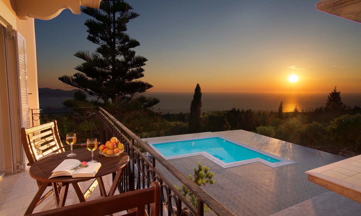 Mesovounia House | Panoramic Sunset