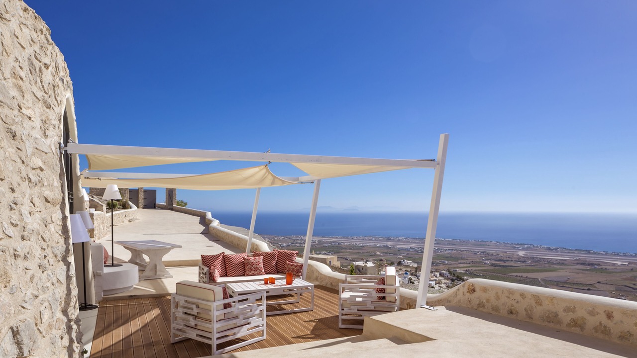 Photo of Patio Balcony in Santorini