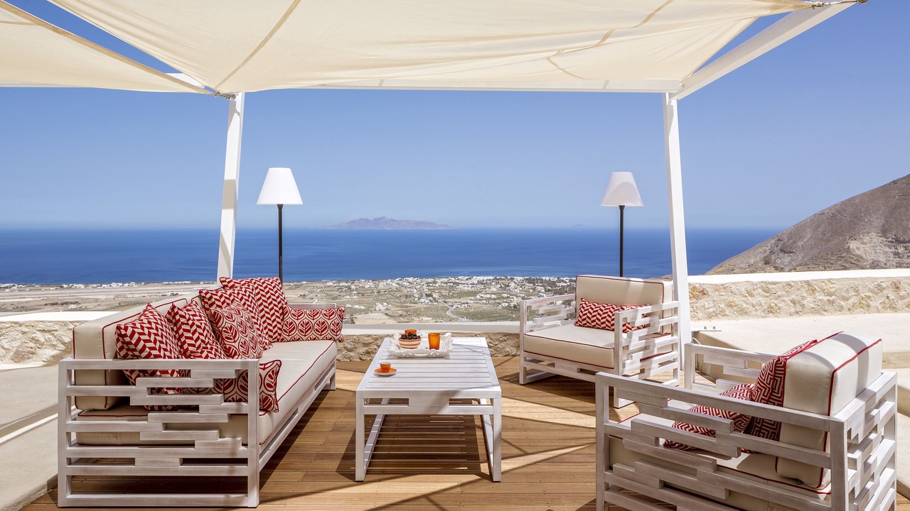 Photo of Patio Balcony in Santorini