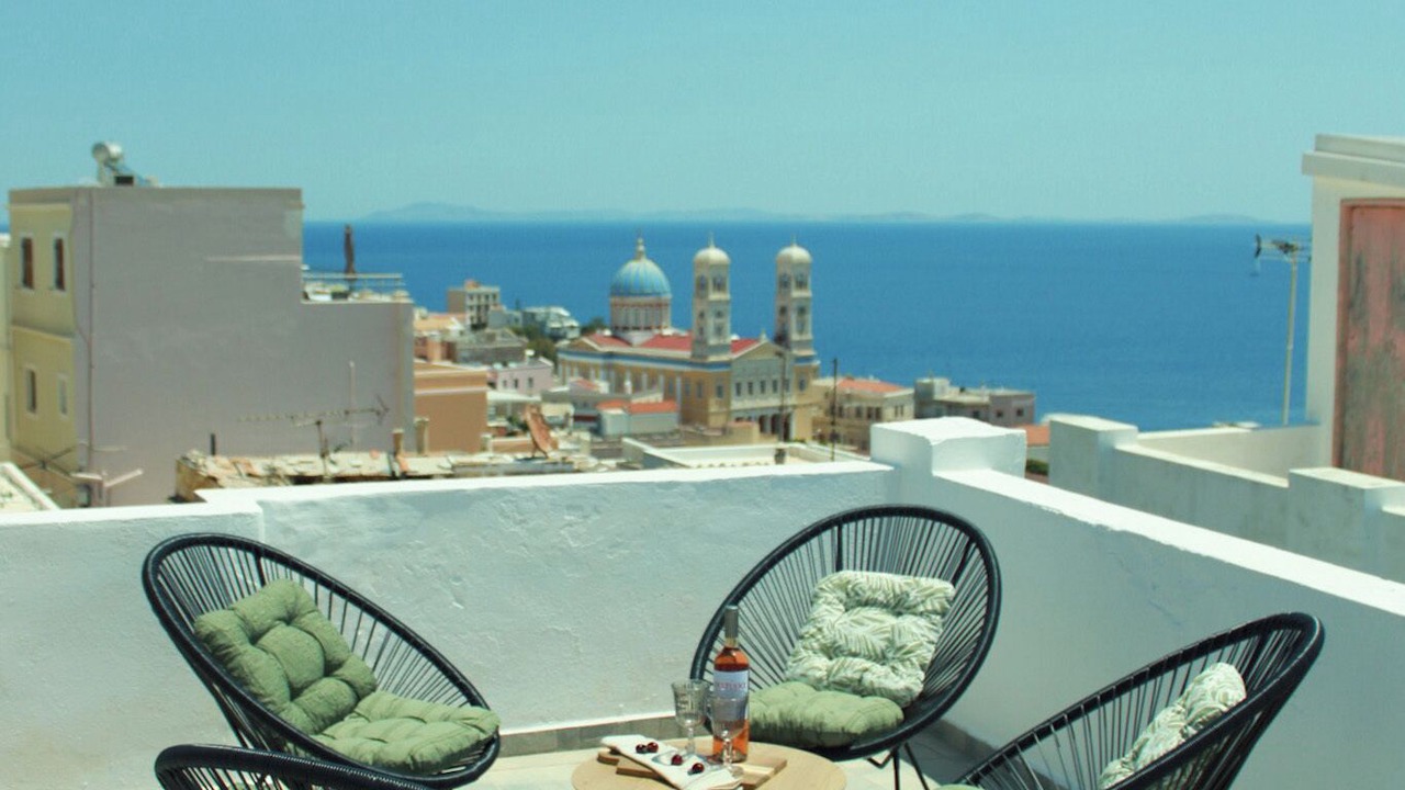 Photo of Patio Balcony in Ermoupoli