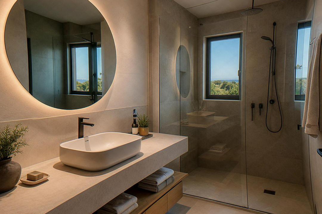 Photo of Bathroom in Nea Cryssi Akti
