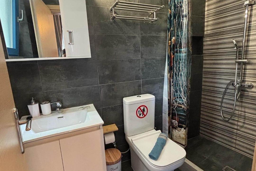 Photo of Bathroom in Paralia Agias Fotinis
