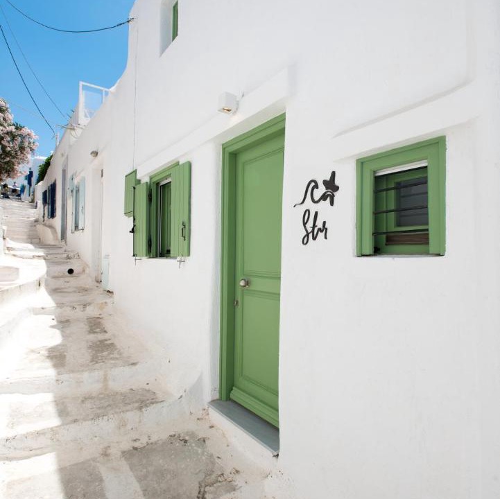 Photo of Buildings in Mykonos Town
