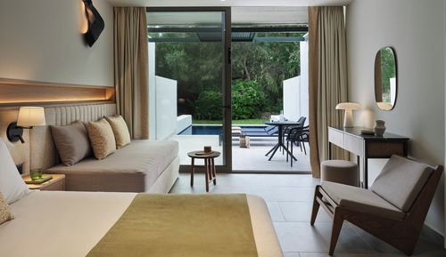 Bungalow, Private Pool, Garden View
