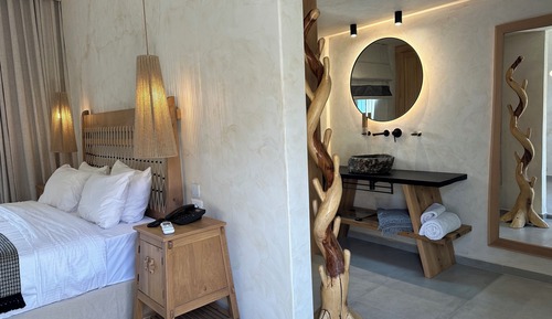 Premium Myconian Room with Outdoor Jetted Tub & Sea View