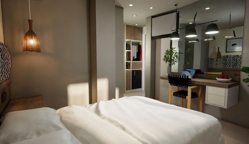 Standard Double Room, Balcony, Garden View