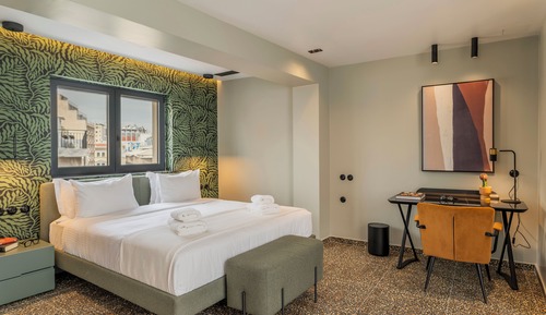Luxury Double Room, Balcony, City View