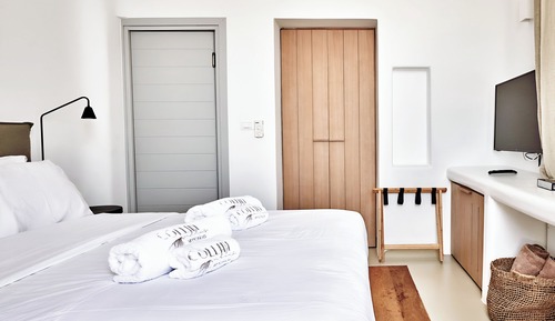 Premium Double Room, Patio, Sea View