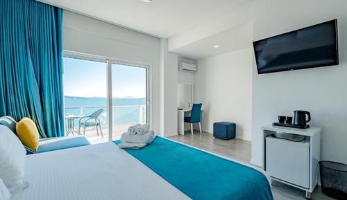 Deluxe Double Room, Balcony, Sea View
