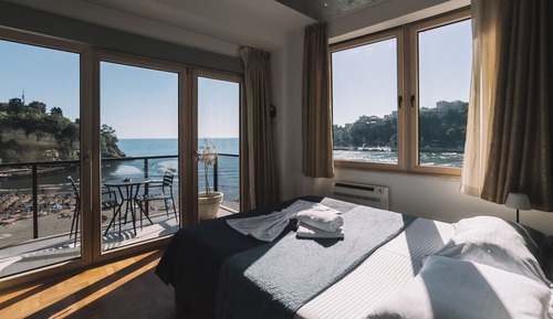Deluxe Apartment, 1 Bedroom, Balcony, Sea View
