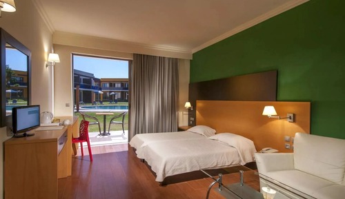 Twin Room, Pool View (Double)