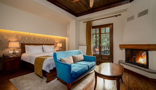 Superior Double Room, Fireplace