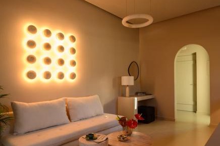 Deluxe One-Bedroom Apartment with Garden View
