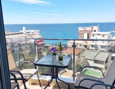 Two-Bedroom Apartment with Balcony and Sea View