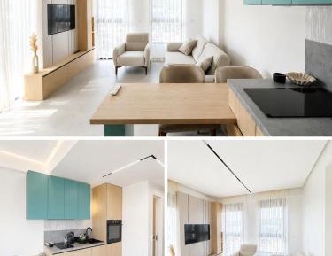 One-Bedroom Apartment with Balcony and Mountain View  