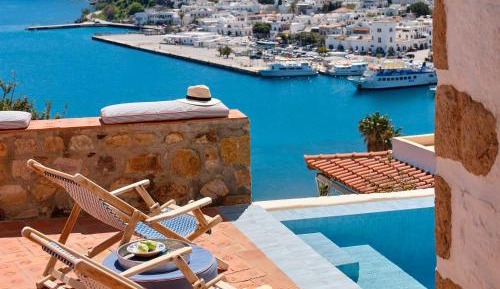 Two Bedroom Sea View House with Private Pool and Hammam 
