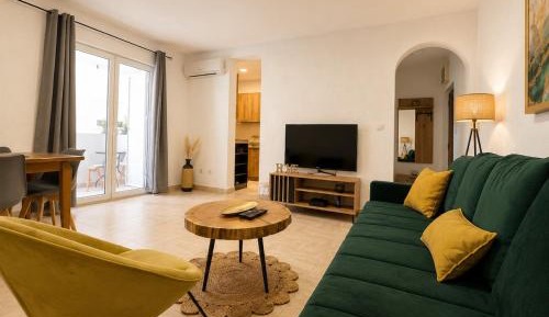 Two-Bedroom Apartment with Garden View