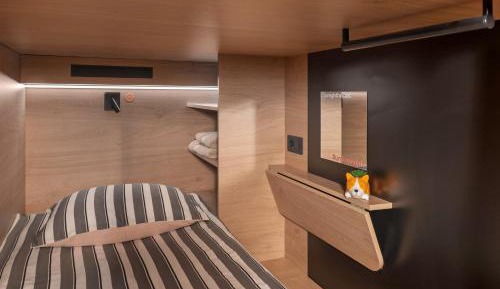 Single Bed in Male Dormitory Room