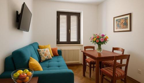 Lux Apartment with 2 Rooms,Balcony and Sea View 