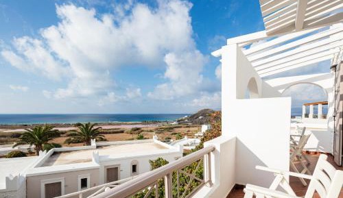 Aegean Quadruple Room with Balcony & Sea View