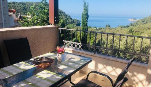 One-Bedroom Apartment with Balcony and Sea View
