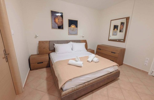 Kourouta Apartment | Seaside Nest in Kourouta Steps From the Beach