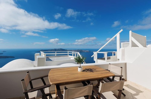 Imerovigli Villa | Ocean Caldera View Villa by Dalmyra Estate