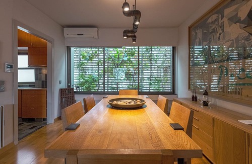 Athens City Centre Apartment | Hidesign Athens Tube Apt in Kolonaki, Design Furnishing, Garden Terrace