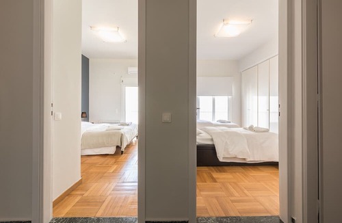 Neos Kosmos Apartment | Spacious 4BR Penthouse Updated Bathroom