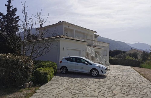 Poulata Apartment | Private Sami Villa for 6 – Pool, Safe Gardens, WiFi & Space to Relax