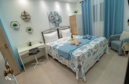 Aigaleo Apartment | The Aqua - Stylish & Comfy Studio in Egaleo/Athens
