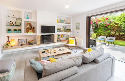Voula Apartment | Private Garden Duplex in Voula by GHH