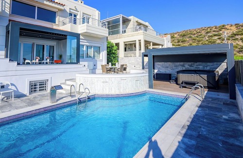 Lagonissi House | Lagonisi Villa over the sea