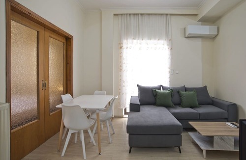 Argyroupoli Apartment | Festos Cozy, 2BR, AC, WiFi, Fully Equipped