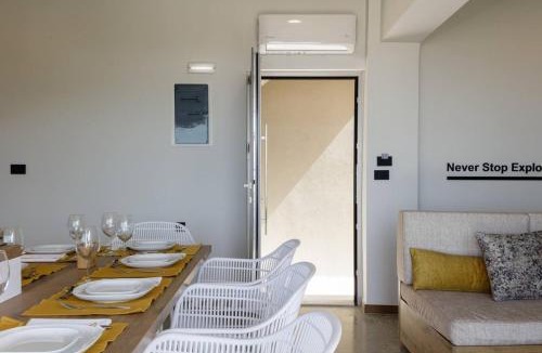 Mariou Villa | New Stylish Sea View Villa Complex Domus Elia with Private Pool, 4km from nearest beach