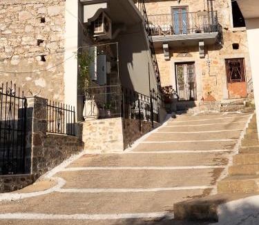 Mastichochoria Apartment | Elata Stone Retreat Traditional Village House
