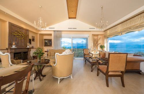 Kalamos Villa | Villa Amfiario - Luxury & Breathtaking views under the Attica Sun!