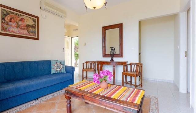 Skala Villa Yellow Large Private Pool Walk to Beach Sea Views A C Wifi - 2826