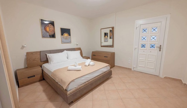 Seaside Nest in Kourouta Steps From the Beach