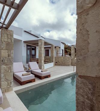 Ethereal White Villas in Gramvousá